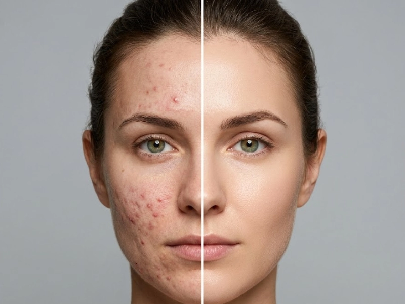 Face skin repair