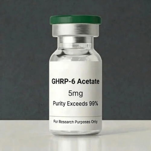 GHRP-6 Acetate 5mg GHRP-6 Acetate (Extreme Appetite & GH) | 5mg - 10mg | >99% Purity